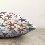 - Sonil-K6477-Gorsel-2 - Realhomes  Rengarenk Deniz Yıldızları Desenli Dijital Baskılı Dekoratif Raşel Kadife Yastık Kırlent Kılıfı Realhomes