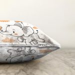 - Sonil-K6491-Gorsel-2 - Realhomes  Sevimli Bebek Fil Çocuk Odası Dijital Baskılı Dekoratif Raşel Kadife Yastık Kırlent Kılıfı Realhomes