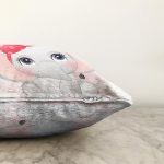 - Sonil-K6614-Gorsel-2 - Realhomes  Sevimli Bebek Fil Çocuk Odası Dijital Baskılı Dekoratif Raşel Kadife Yastık Kırlent Kılıfı Realhomes