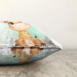 - Sonil-K6618-Gorsel-2 - Realhomes  Sevimli Yavru Zürafa Çocuk Odası Dijital Baskılı Dekoratif Raşel Kadife Yastık Kırlent Kılıfı Realhomes