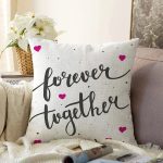 - Sonil-K9008-Gorsel - Realhomes  Sevgililer Günü Temalı Özel Tasarım Dijital Baskılı Modern Raşel Kadife Yastık Kırlent Kılıfı Realhomes