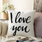 - Sonil-K9010-Gorsel - Realhomes  Sevgililer Günü Temalı Özel Tasarım Dijital Baskılı Modern Raşel Kadife Yastık Kırlent Kılıfı Realhomes