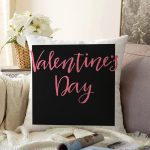 - Sonil-K9033-Gorsel - Realhomes Sevgililer Günü Temalı Özel Tasarım Dijital Baskılı Modern Raşel Kadife Yastık Kırlent Kılıfı Realhomes