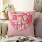 - Sonil-K9038-Gorsel - Realhomes Sevgililer Günü Temalı Özel Tasarım Dijital Baskılı Modern Raşel Kadife Yastık Kırlent Kılıfı Realhomes