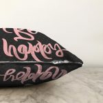 Sevgililer Günü Temalı Özel Tasarım Dijital Baskılı Modern Raşel Kadife Yastık Kırlent Kılıfı Realhomes