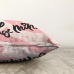 Sevgililer Günü Temalı Özel Tasarım Dijital Baskılı Modern Raşel Kadife Yastık Kırlent Kılıfı Realhomes