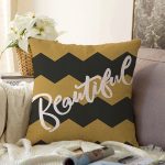 Sevgililer Günü Temalı Özel Tasarım Dijital Baskılı Modern Raşel Kadife Yastık Kırlent Kılıfı Realhomes