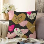 - Sonil-K9062-Gorsel - Realhomes Sevgililer Günü Temalı Özel Tasarım Dijital Baskılı Modern Raşel Kadife Yastık Kırlent Kılıfı Realhomes
