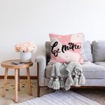 - Sonil-K9064-Gorsel-1 - Realhomes  Sevgililer Günü Temalı Özel Tasarım Dijital Baskılı Modern Raşel Kadife Yastık Kırlent Kılıfı Realhomes