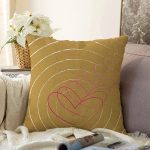 - Sonil-K9065-Gorsel - Realhomes Sevgililer Günü Temalı Özel Tasarım Dijital Baskılı Modern Raşel Kadife Yastık Kırlent Kılıfı Realhomes