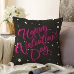 - Sonil-K9066-Gorsel - Realhomes Sevgililer Günü Temalı Özel Tasarım Dijital Baskılı Modern Raşel Kadife Yastık Kırlent Kılıfı Realhomes