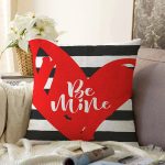 - Sonil-K9076-Gorsel - Realhomes Sevgililer Günü Temalı Özel Tasarım Dijital Baskılı Modern Raşel Kadife Yastık Kırlent Kılıfı Realhomes