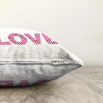 Sevgililer Günü Temalı Özel Tasarım Dijital Baskılı Modern Raşel Kadife Yastık Kırlent Kılıfı Realhomes