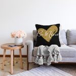 - Sonil-K9096-Gorsel-1 - Realhomes  Sevgililer Günü Temalı Özel Tasarım Dijital Baskılı Modern Raşel Kadife Yastık Kırlent Kılıfı Realhomes