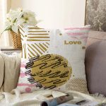 - Sonil-K9100-Gorsel - Realhomes  Sevgililer Günü Temalı Özel Tasarım Dijital Baskılı Modern Raşel Kadife Yastık Kırlent Kılıfı Realhomes