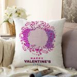 - Sonil-K9105-Gorsel - Realhomes  Sevgililer Günü Temalı Özel Tasarım Dijital Baskılı Modern Raşel Kadife Yastık Kırlent Kılıfı Realhomes