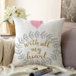 - Sonil-K9116-Gorsel - Realhomes  Sevgililer Günü Temalı Özel Tasarım Dijital Baskılı Modern Raşel Kadife Yastık Kırlent Kılıfı Realhomes