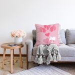 - Sonil-K9117-Gorsel-1 - Realhomes  Sevgililer Günü Temalı Özel Tasarım Dijital Baskılı Modern Raşel Kadife Yastık Kırlent Kılıfı Realhomes