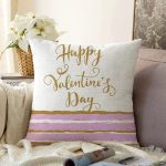 - Sonil-K9118-Gorsel - Realhomes Sevgililer Günü Temalı Özel Tasarım Dijital Baskılı Modern Raşel Kadife Yastık Kırlent Kılıfı Realhomes