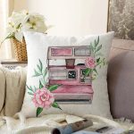 - Sonil-K9120-Gorsel - Realhomes Sevgililer Günü Temalı Özel Tasarım Dijital Baskılı Modern Raşel Kadife Yastık Kırlent Kılıfı Realhomes