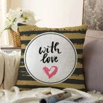 - Sonil-K9147-Gorsel - Realhomes Sevgililer Günü Temalı Özel Tasarım Dijital Baskılı Modern Raşel Kadife Yastık Kırlent Kılıfı Realhomes