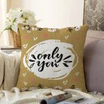 - Sonil-K9164-Gorsel - Realhomes  Sevgililer Günü Temalı Özel Tasarım Dijital Baskılı Modern Raşel Kadife Yastık Kırlent Kılıfı Realhomes