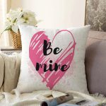 - Sonil-K9167-Gorsel - Realhomes Sevgililer Günü Temalı Özel Tasarım Dijital Baskılı Modern Raşel Kadife Yastık Kırlent Kılıfı Realhomes