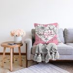 - Sonil-K9169-Gorsel-1 - Realhomes Sevgililer Günü Temalı Özel Tasarım Dijital Baskılı Modern Raşel Kadife Yastık Kırlent Kılıfı Realhomes