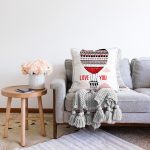 - Sonil-K9174-Gorsel-1 - Realhomes Sevgililer Günü Temalı Özel Tasarım Dijital Baskılı Modern Raşel Kadife Yastık Kırlent Kılıfı Realhomes