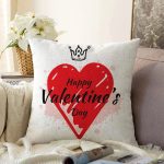 - Sonil-K9176-Gorsel - Realhomes Sevgililer Günü Temalı Özel Tasarım Dijital Baskılı Modern Raşel Kadife Yastık Kırlent Kılıfı Realhomes