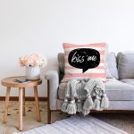 - Sonil-K9185-Gorsel-1 - Realhomes  Sevgililer Günü Temalı Özel Tasarım Dijital Baskılı Modern Raşel Kadife Yastık Kırlent Kılıfı Realhomes