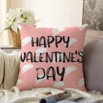 - Sonil-K9190-Gorsel - Realhomes  Sevgililer Günü Temalı Özel Tasarım Dijital Baskılı Modern Raşel Kadife Yastık Kırlent Kılıfı Realhomes