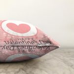 - Sonil-K9193-Gorsel-2 - Realhomes  Sevgililer Günü Temalı Özel Tasarım Dijital Baskılı Modern Şönil Yastık Kırlent Kılıfı Realhomes