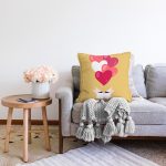 - Sonil-K9200-Gorsel-1 - Realhomes  Sevgililer Günü Temalı Özel Tasarım Dijital Baskılı Modern Şönil Yastık Kırlent Kılıfı Realhomes