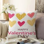 - Sonil-K9201-Gorsel - Realhomes Sevgililer Günü Temalı Özel Tasarım Dijital Baskılı Modern Raşel Kadife Yastık Kırlent Kılıfı Realhomes