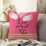 - Sonil-K9217-Gorsel - Realhomes  Sevgililer Günü Temalı Özel Tasarım Dijital Baskılı Modern Raşel Kadife Yastık Kırlent Kılıfı Realhomes