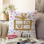 - Sonil-K9219-Gorsel - Realhomes  Sevgililer Günü Temalı Özel Tasarım Dijital Baskılı Modern Raşel Kadife Yastık Kırlent Kılıfı Realhomes