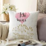 - Sonil-K9223-Gorsel - Realhomes Sevgililer Günü Temalı Özel Tasarım Dijital Baskılı Modern Raşel Kadife Yastık Kırlent Kılıfı Realhomes