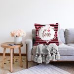 - Sonil-K9226-Gorsel-1 - Realhomes Sevgililer Günü Temalı Özel Tasarım Dijital Baskılı Modern Raşel Kadife Yastık Kırlent Kılıfı Realhomes
