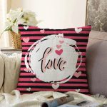 - Sonil-K9226-Gorsel - Realhomes Sevgililer Günü Temalı Özel Tasarım Dijital Baskılı Modern Raşel Kadife Yastık Kırlent Kılıfı Realhomes
