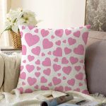 - Sonil-K9239-Gorsel - Realhomes Sevgililer Günü Temalı Özel Tasarım Dijital Baskılı Modern Raşel Kadife Yastık Kırlent Kılıfı Realhomes