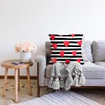 - Sonil-K9253-Gorsel-1 - Realhomes Sevgililer Günü Temalı Özel Tasarım Dijital Baskılı Modern Şönil Yastık Kırlent Kılıfı Realhomes