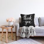 Sevgililer Günü Temalı Özel Tasarım Dijital Baskılı Modern Raşel Kadife Yastık Kırlent Kılıfı Realhomes