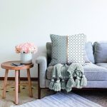 - Sonil-K9274-Gorsel-1 - Realhomes  Gri & Beyaz Ogea Desenli Dijital Baskılı Dekoratif Raşel Kadife Yastık Kırlent Kılıfı Realhomes