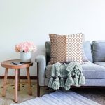 - Sonil-K9278-Gorsel-1 - Realhomes  Vizon & Beyaz Ogea Desenli Dijital Baskılı Dekoratif Raşel Kadife Yastık Kırlent Kılıfı Realhomes
