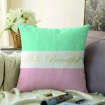 - Sonil-K9280-Gorsel - Realhomes  Hello Beautiful Mavi & Pembe Dijital Baskılı Dekoratif Raşel Kadife Yastık Kırlent Kılıfı Realhomes