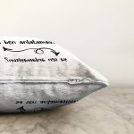 Özel Tasarım Karadeniz Şiveli Dijital Baskılı Dekoratif Raşel Kadife Yastık Kırlent Kılıfı Realhomes