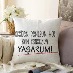 - Sonil-K9326-Gorsel - Realhomes  Özel Tasarım Oksijen Değilsin Dijital Baskılı Modern Raşel Kadife Yastık Kırlent Kılıfı Realhomes