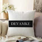 - Sonil-K9333-Gorsel - Realhomes  Özel Tasarım Devamke Dijital Baskılı Dekoratif Raşel Kadife Yastık Kırlent Kılıfı Realhomes