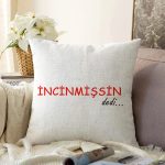 - Sonil-K9339-Gorsel - Realhomes Özel Tasarım İncinmişsin Dedi Dijital Baskılı Dekoratif Şönil Yastık Kırlent Kılıfı Realhomes